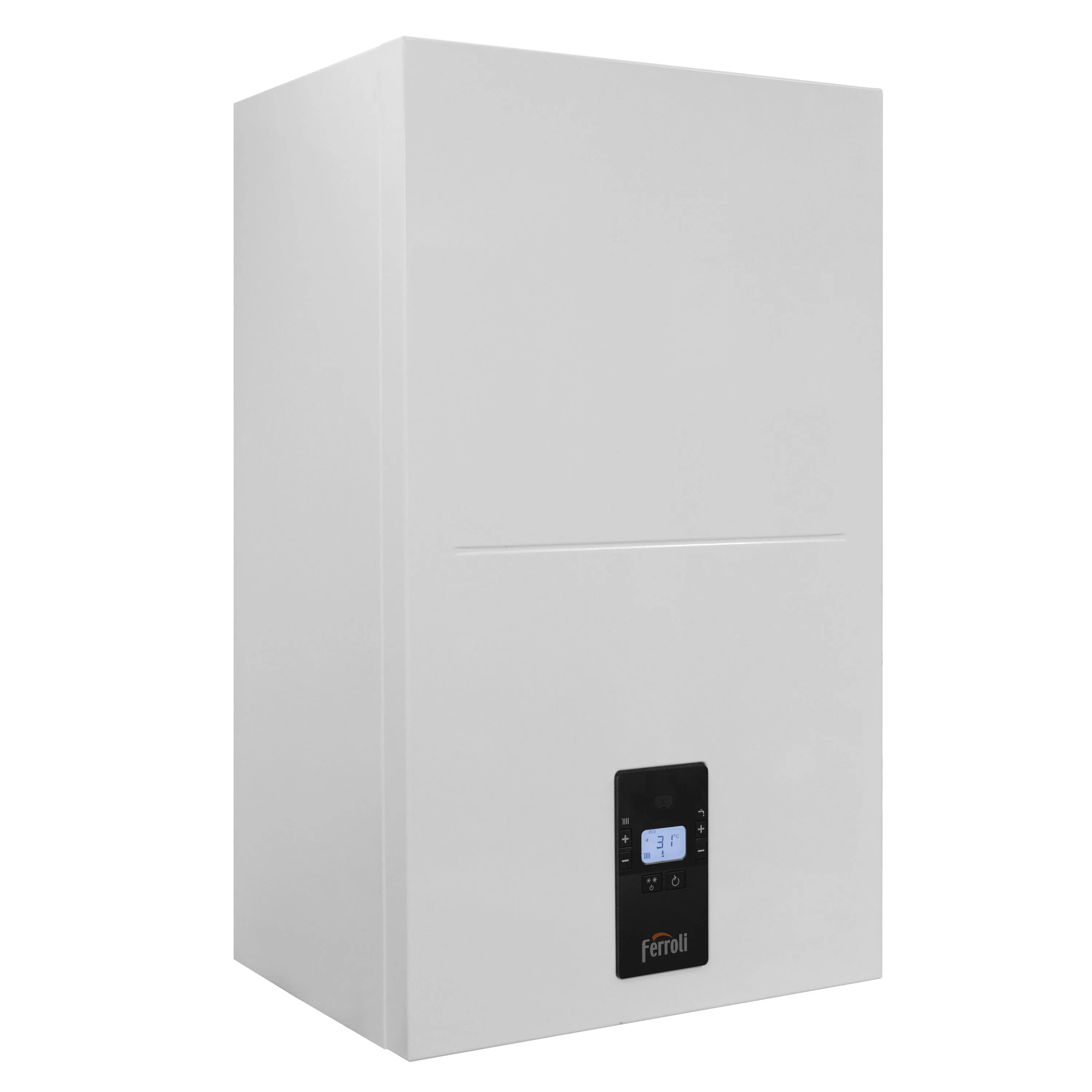 Centrala termica pe gaz in condensare, murala, Ferroli Bluehelix Alpha 24C, compatibila GPL,  fara kit evacuare