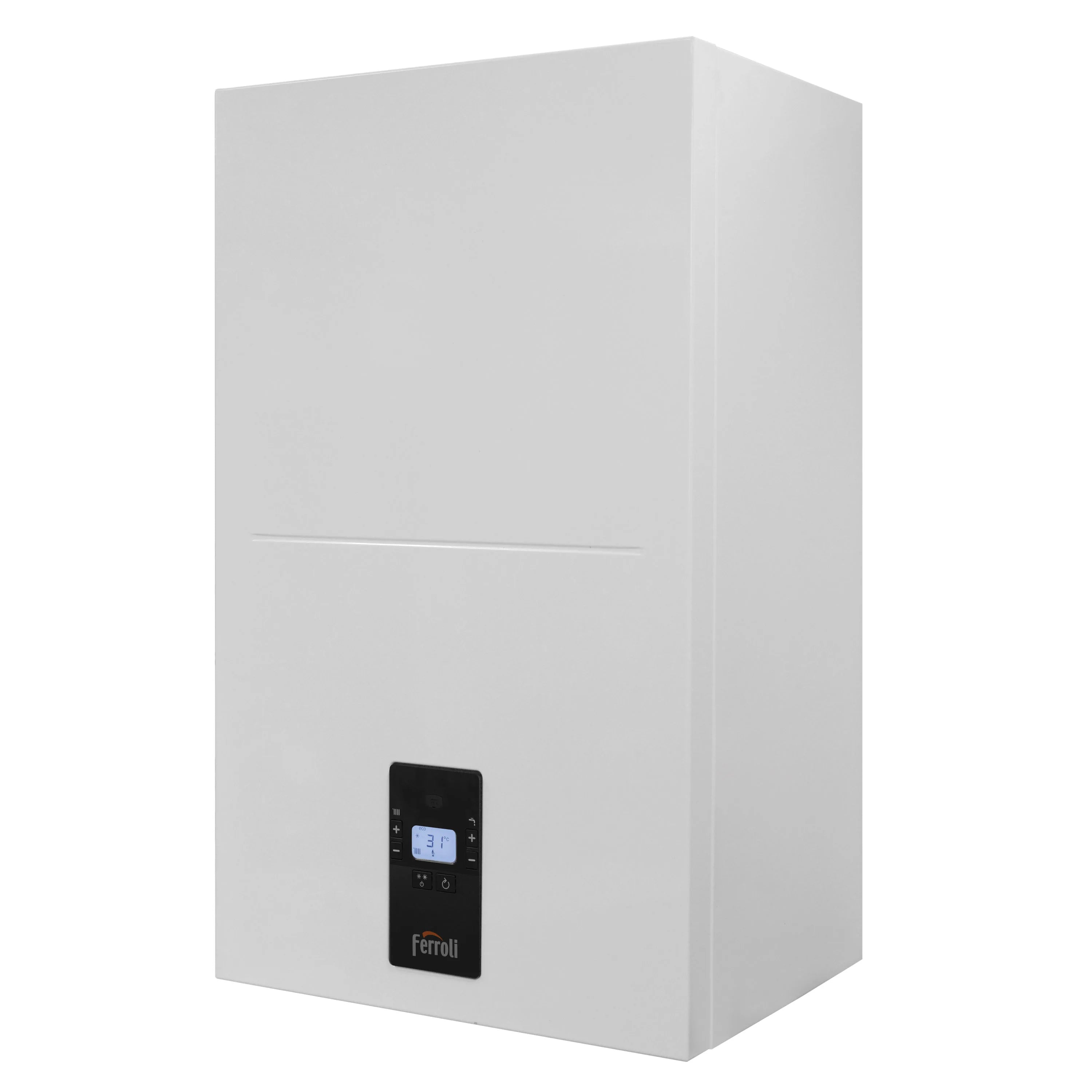 Centrala termica pe gaz in condensare, murala, Ferroli Bluehelix Alpha 24C, compatibila GPL,  fara kit evacuare