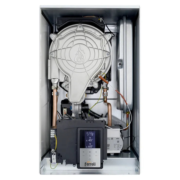 Centrala termica pe gaz in condensare, murala, Ferroli Bluehelix HITECH RRT 24C,  fara kit evacuare