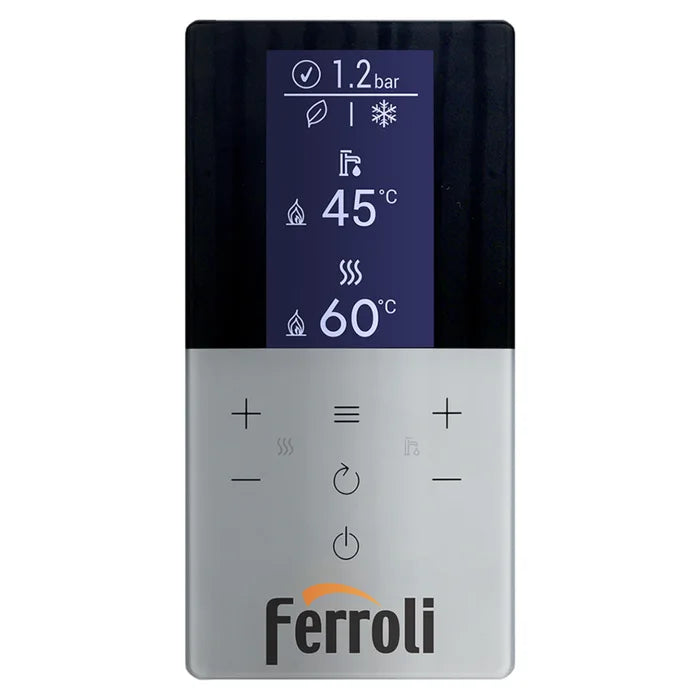 Centrala termica pe gaz in condensare, murala, Ferroli Bluehelix HITECH RRT 28C,  fara kit evacuare